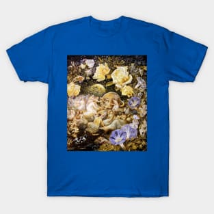 Fairies and a Field Mouse - Etheline Dell T-Shirt